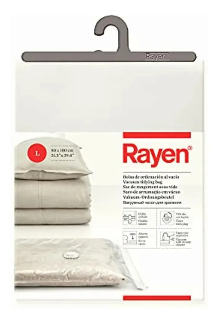 Saco de separação de roupas vazio Rayen 6233, 80x100 cm