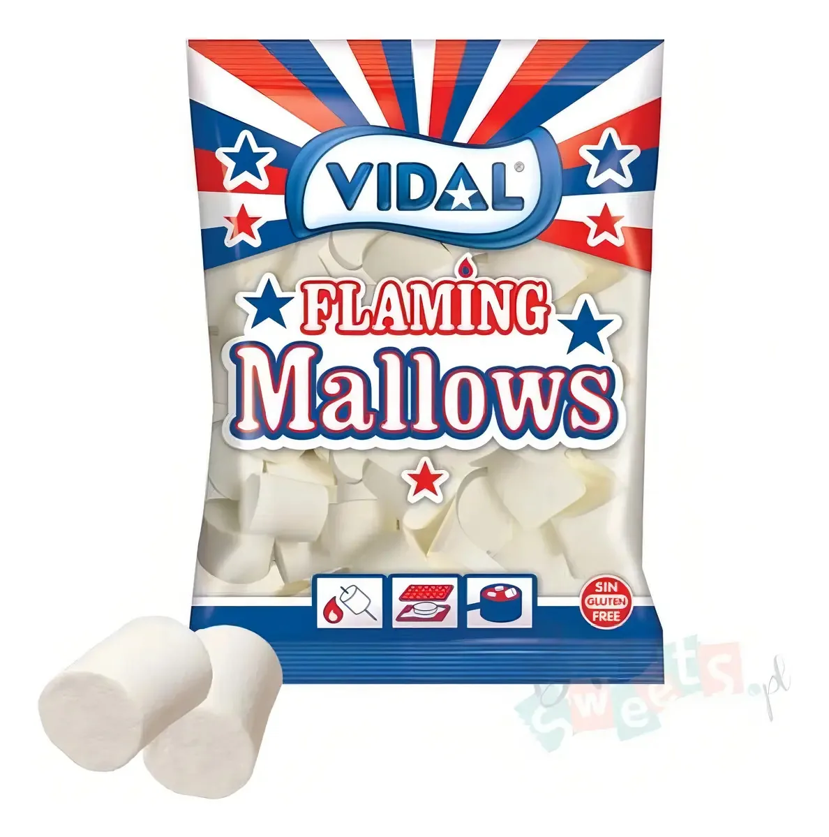 Flaming Marshmallows Vidal Sabores 1kg