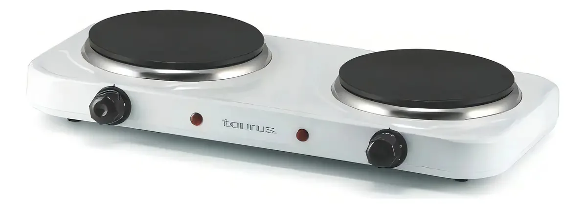 Fogão cooktop - Taurus Ares Duo cor branco - 2 queimadores