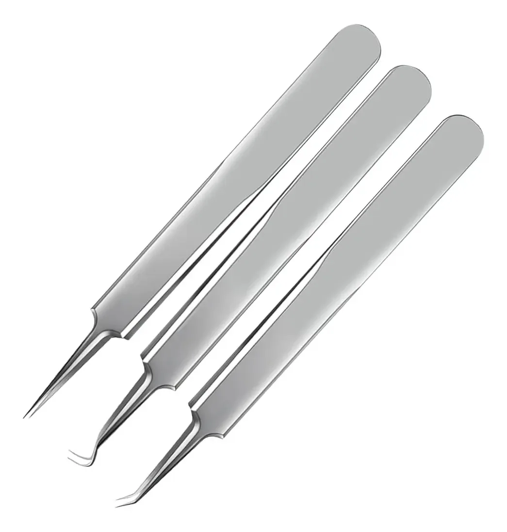 Kit de ferramentas Blackhead Bursting, pinças para Qu