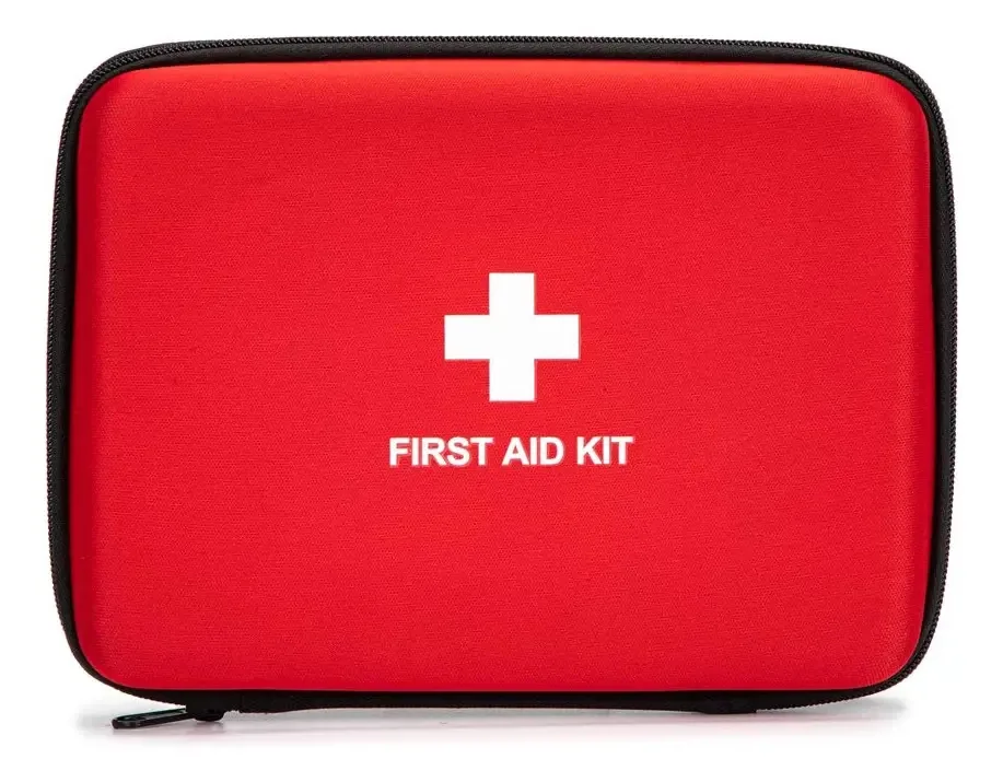 Jipemtra Estojo Rígido de Primeiros Socorros, Estojo Rígido de Kit de Primeiros Socorros, Bolsa Médica Rígida de EVA de Primeiros Socorros, Para Saúde Doméstica, Primeiros Socorros, Acampamento ao...
