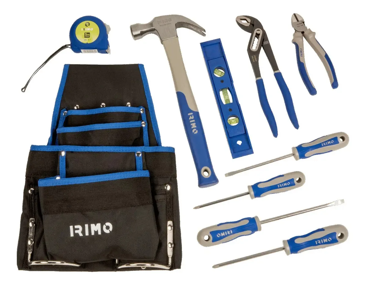 Porta-ferramentas de manutenção Irimo 9022-3-50ts1 9 peças, cor preta