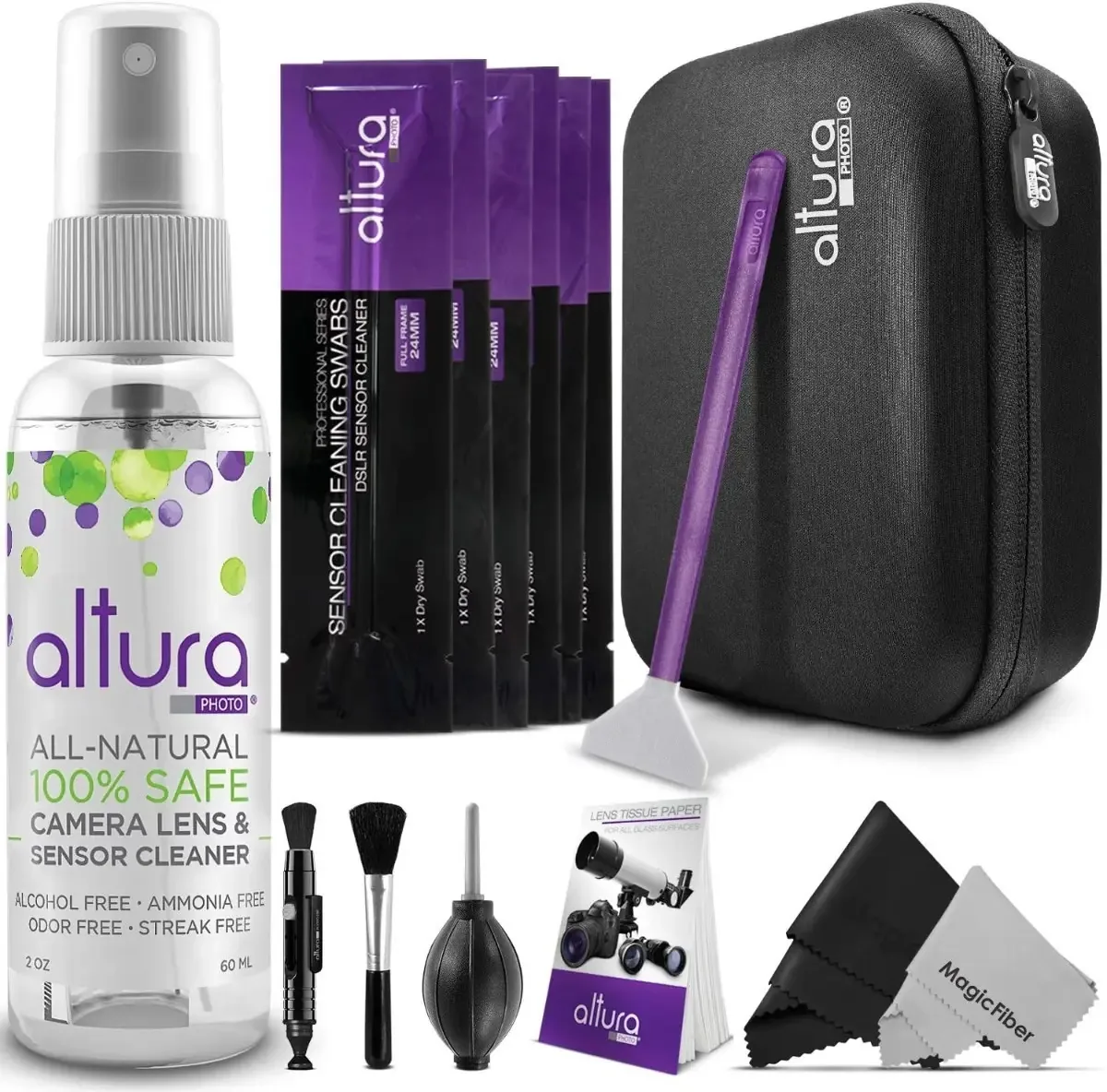 Kit profissional de limpeza de altura para sensores de estrutura completa