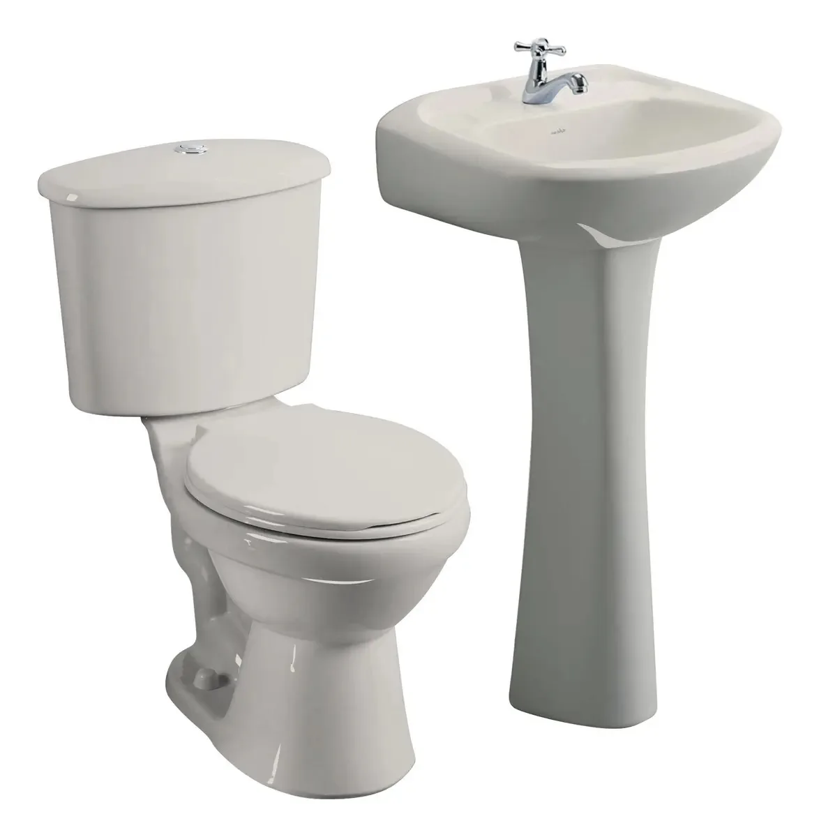 Banheiro em creme Evolution Bone Edesa