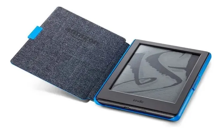 Capa Amazon Para E-reader Kindle 8ª Geração Azul