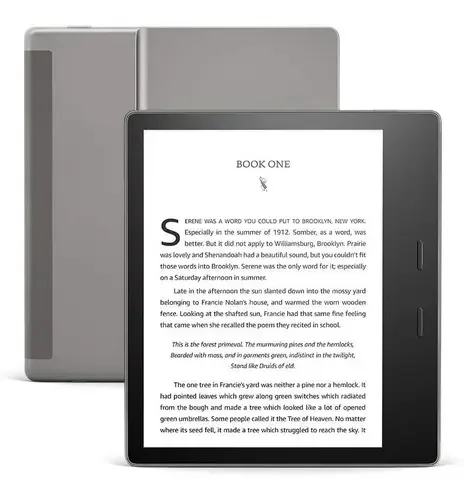 Amazon - Leitor de livros eletrônicos Kindle Oasis (2019), cor grafite
