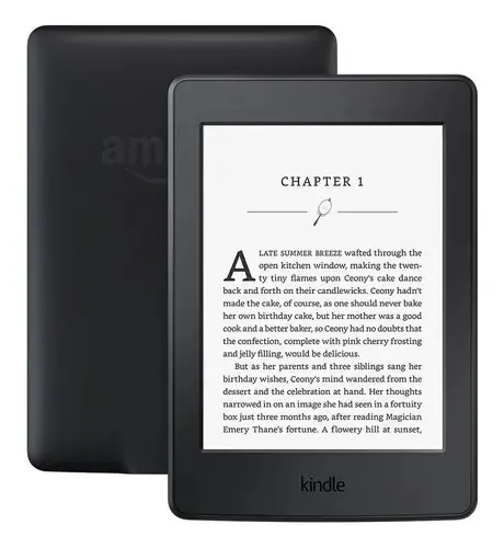 Conectividade de tablet de toque selada Amazon Kindle Paperwhite 8g de 10ª geração, Wi-Fi, cor preta