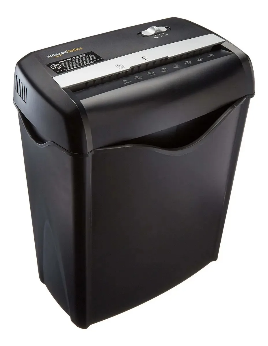 Amazon Basics Fragmentadora de Papel 6 Folhas.