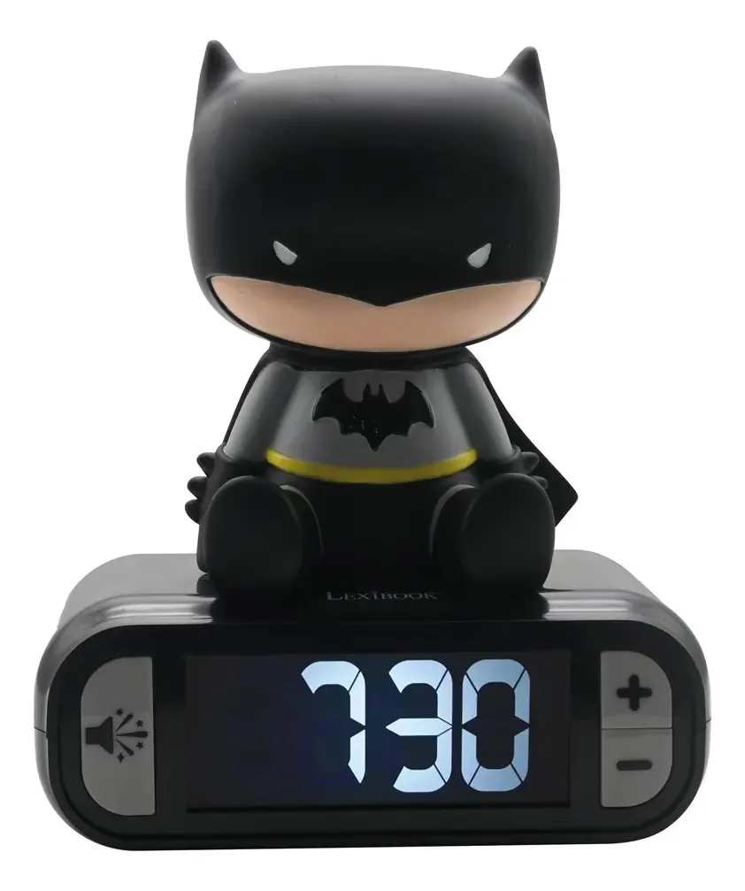 Despertador digital Batman com luz e som