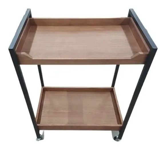 Carrinho Para Bar Leblon 60x40x80cm Com Rodas Members Mark
