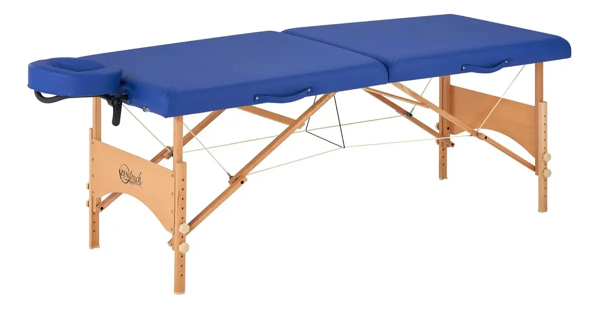 Mesa de massagem portátil leve Master Massage Brady, azul