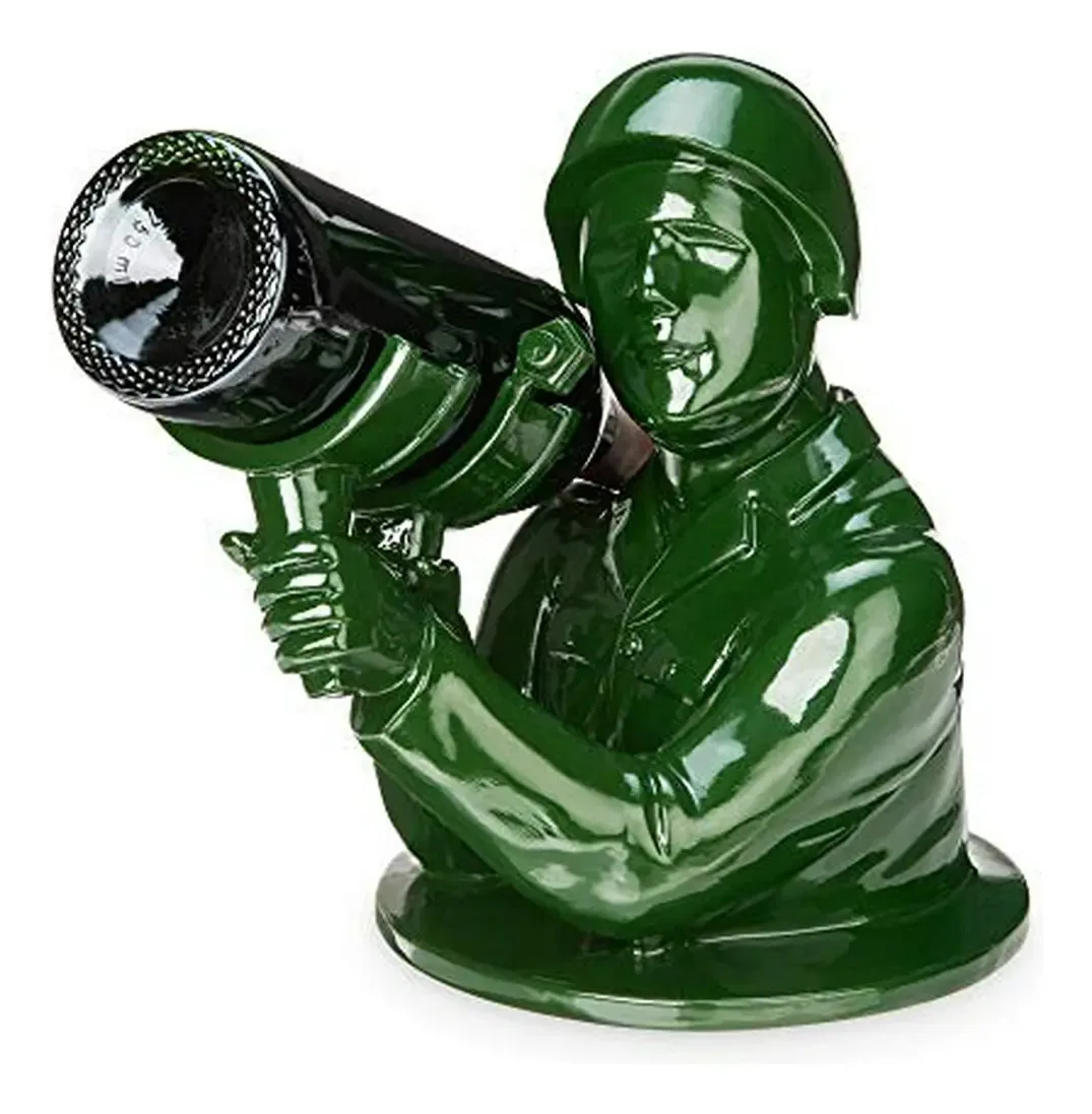 Porta-garrafas Foster & Rye Army Man, verde