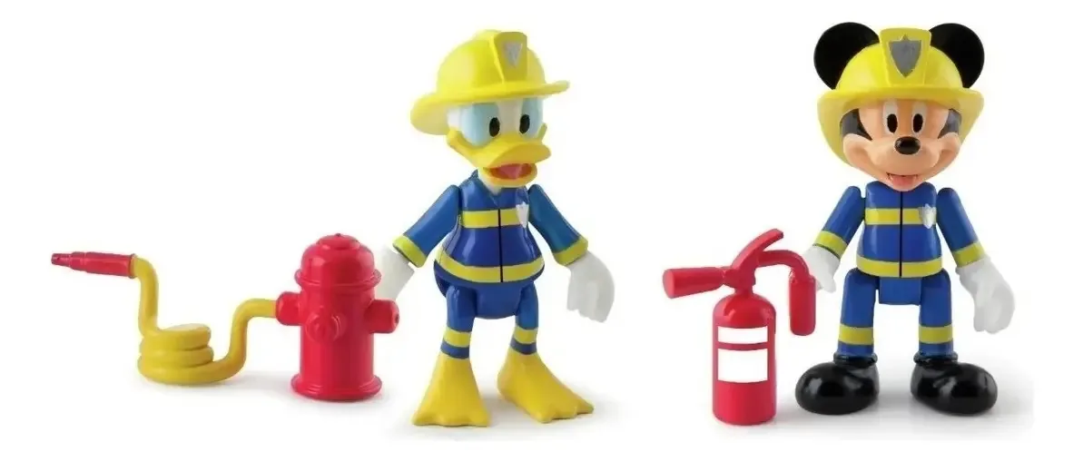 Boneca Mickey e Donald para os bombeiros de resgate 181908