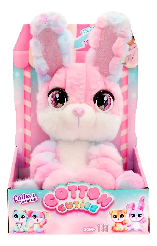 Cotton Cuties Pelúcias Macias e Perfumadas 30cm - Coelho