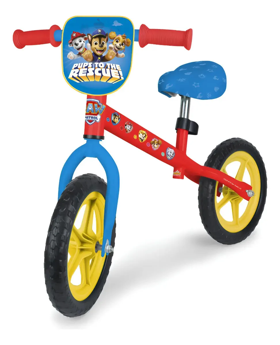 Camiclet de bicicleta Ryder de 50 kg Color Paw Patrol sem pedais