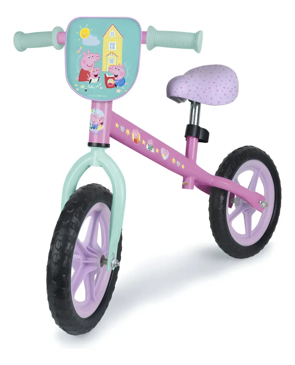 Camisa de bicicleta Ryder de 50 kg colorida Peppa Pig Balance sem pedais