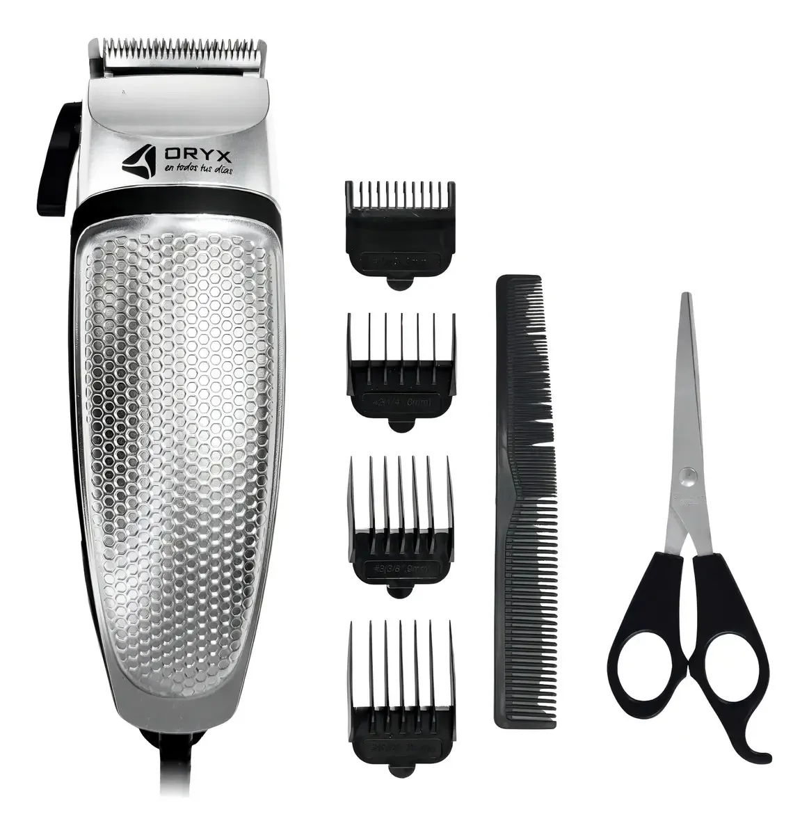 Máquina de cortar cabelo elétrica Máquina de cortar cabelo com acessórios