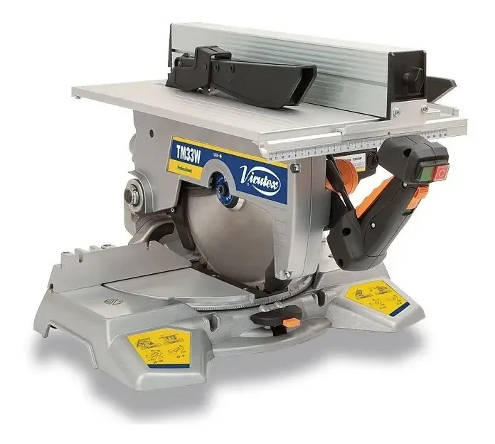 Serra de bancada Virutex TM33w 1500w 300mm Serra de esquadria