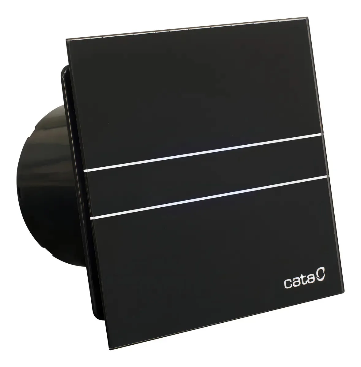 Extrator de dados para banheiro preto E-120 G Silent 12cm
