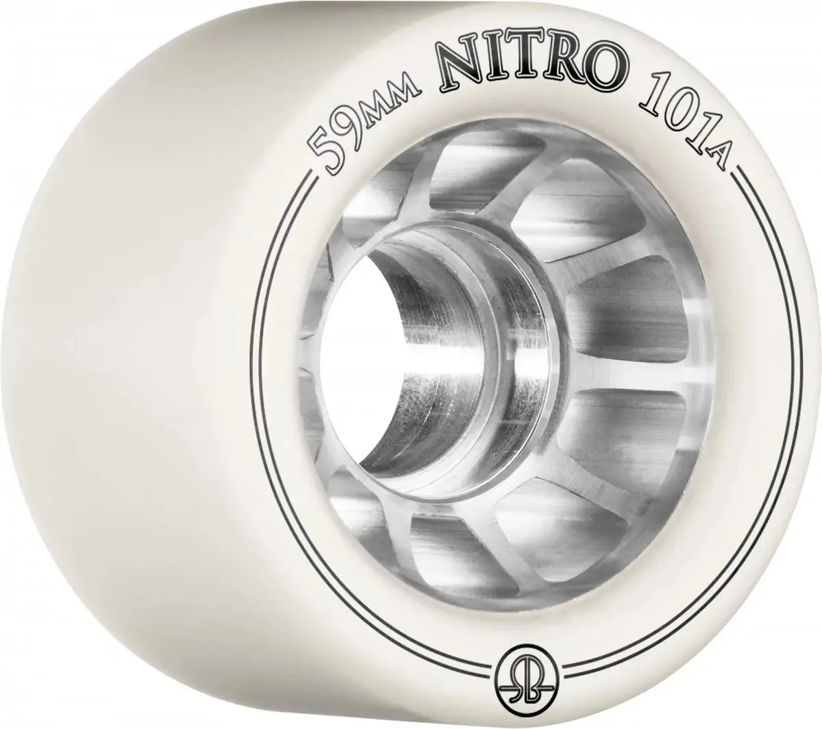 Rollerbones Nitro 101a - Rodas de patinação, brancas