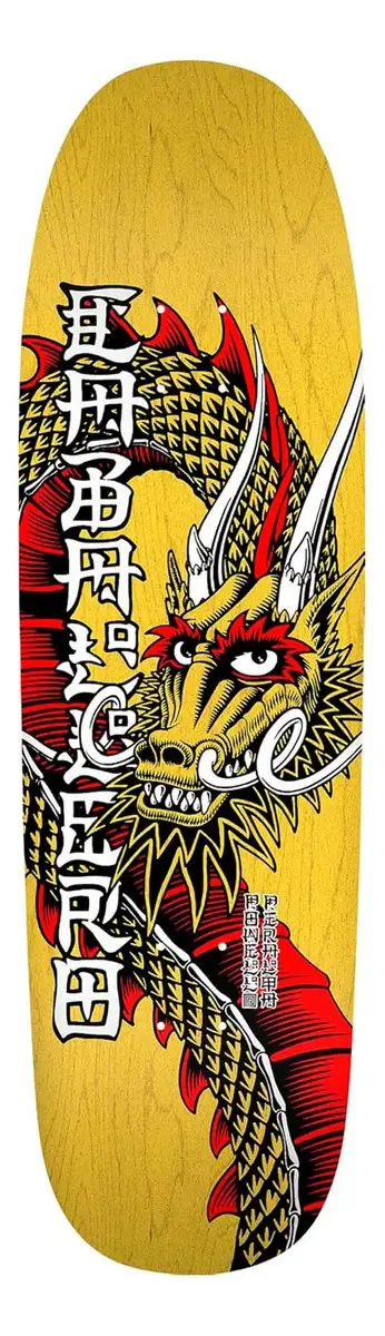 Powell Peralta Masculina Ban This Skate Board, cor amarela