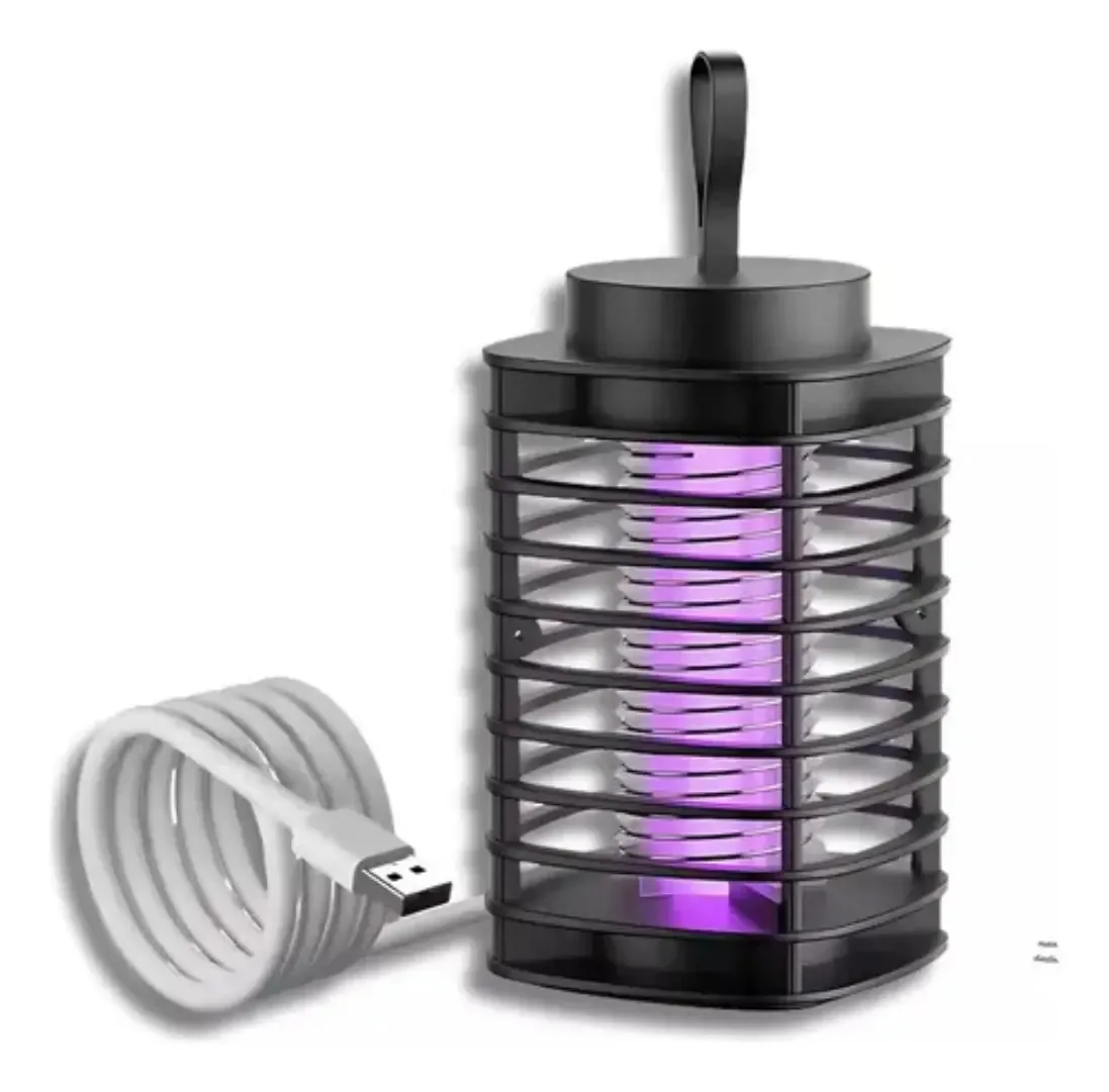 Lâmpada para matar mosquitos, luz LED elétrica portátil