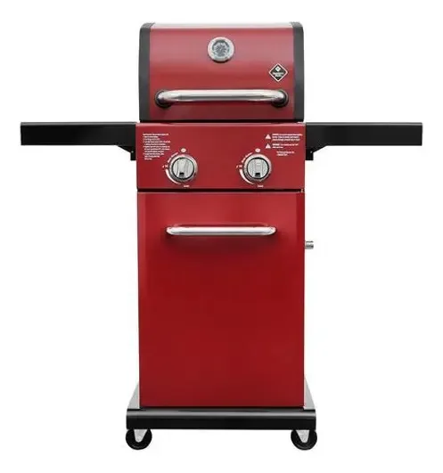 Churrasqueira Compact Premium Gás Inox 2 Queimadores E Mais