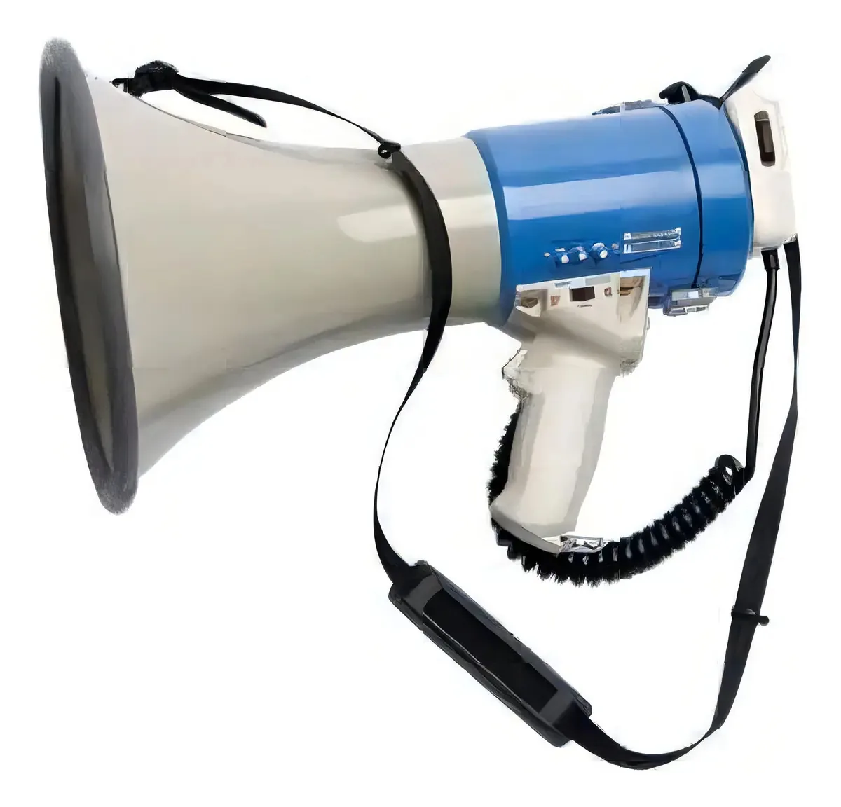 Gravação de voz de megafone com ventilador de 800 jardas Bsn Deporte
