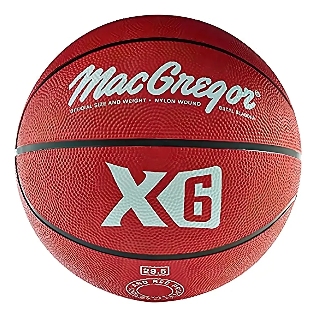 MacGregor MCBBX518 MCBBX518 basquete vermelho