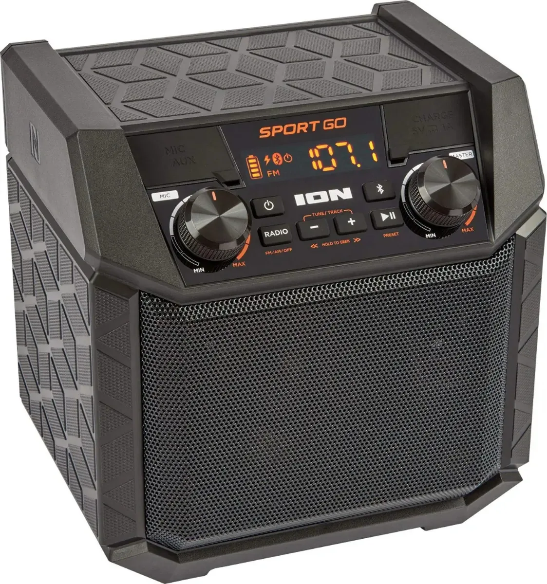 Alto-falante PA portátil Ion Audio Sport Go Tailgate preto