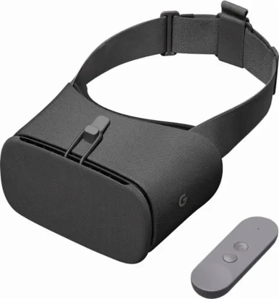 Google - Fone de ouvido para telefone Daydream View Vr (2017) - Charcoal