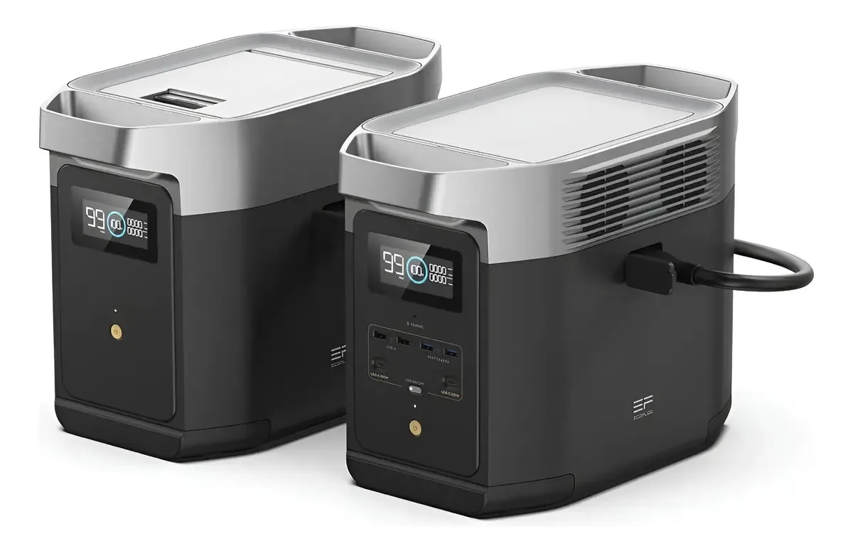 Central elétrica portátil Ef Ecoflow Delta2 2048wh