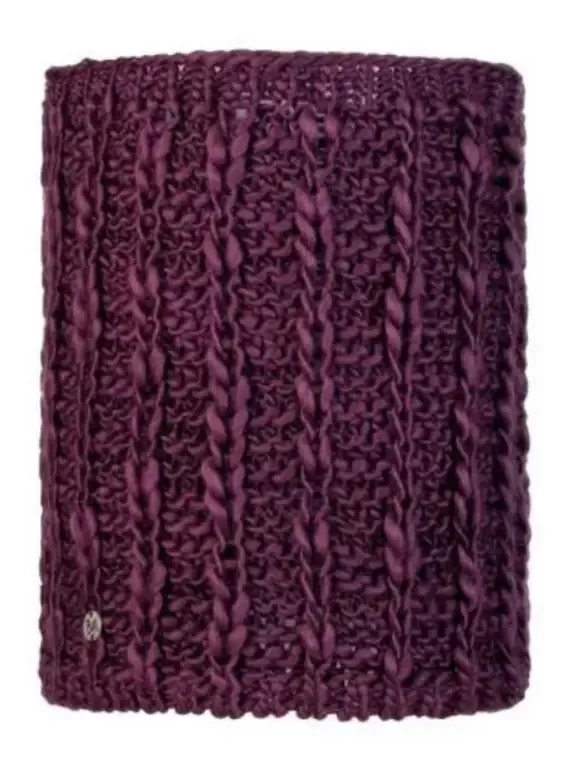 Bufanda Buff Knitted Comfort Liv color vinho talle u