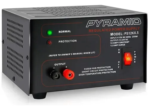 Conversor de corrente AC para DC Pyramid PS12kx.5 de 10 Amp