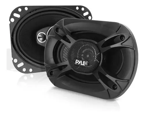 Alto-falantes ou alto-falantes pretos de 3 vias Pyle PL5173BK para carro