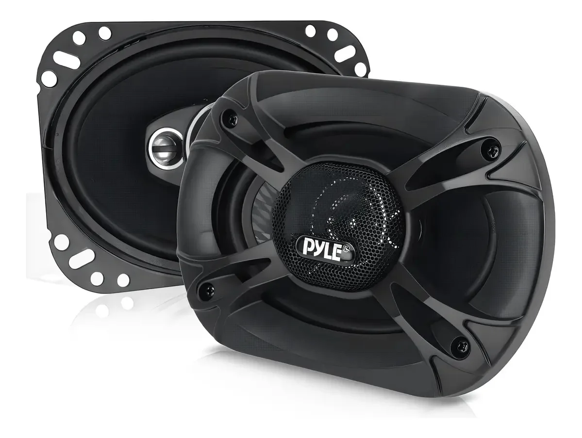 Alto-falantes ou sistema de alto-falantes de 3 vias Pyle PL6183BK