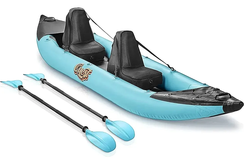 Caiaque inflável Serenelife SlkyK50aqa para 2 pessoas