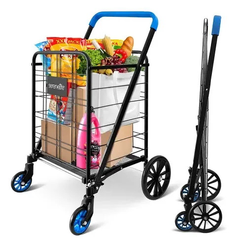 Carrinho de compras dobrável Serenelife Slspcart36