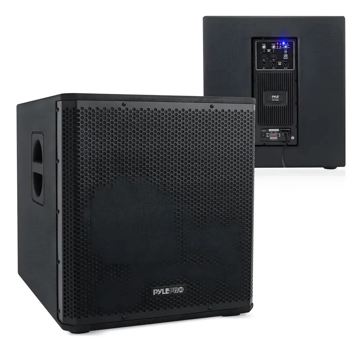 Caixas Pyle Preto - Som Potente e Design Compacto