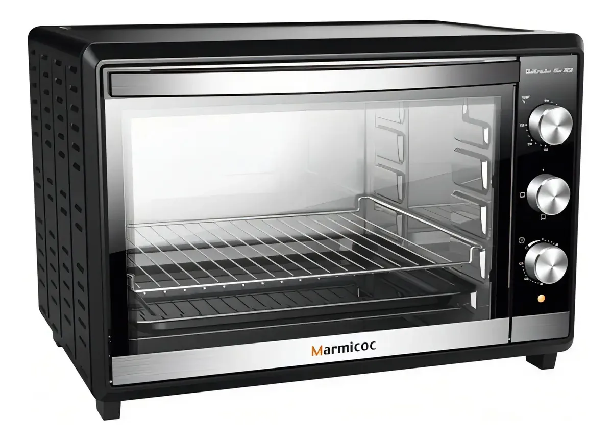 Forno elétrico Marmicoc Ma3858 Preto de 52 litros