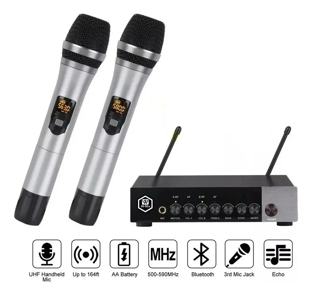 Microfones WinMix NK-110 Dynamic 50Hz-15kHz coloridos nk-110