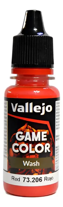 Pintura Vallejo Game Wash: lavagem vermelha