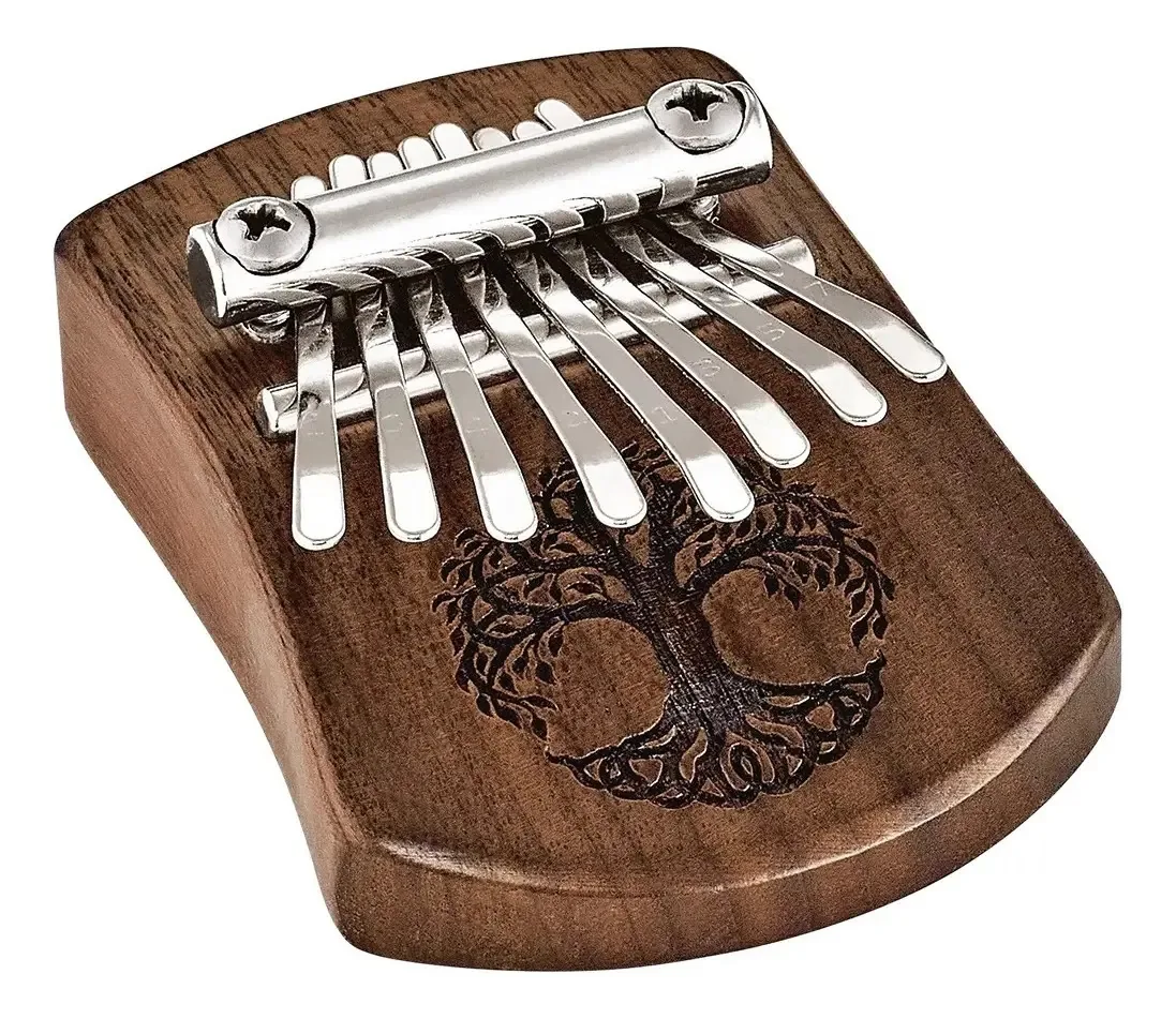 Mini Kalimba Maciça 8 Notas Meinl Sonic Energy Tree Of Life