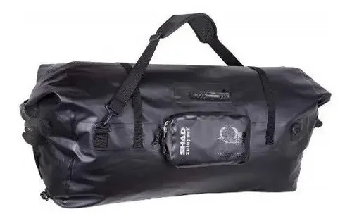 Bolsa de viagem impermeável Zulupack Mod. Sw138 Cor preta