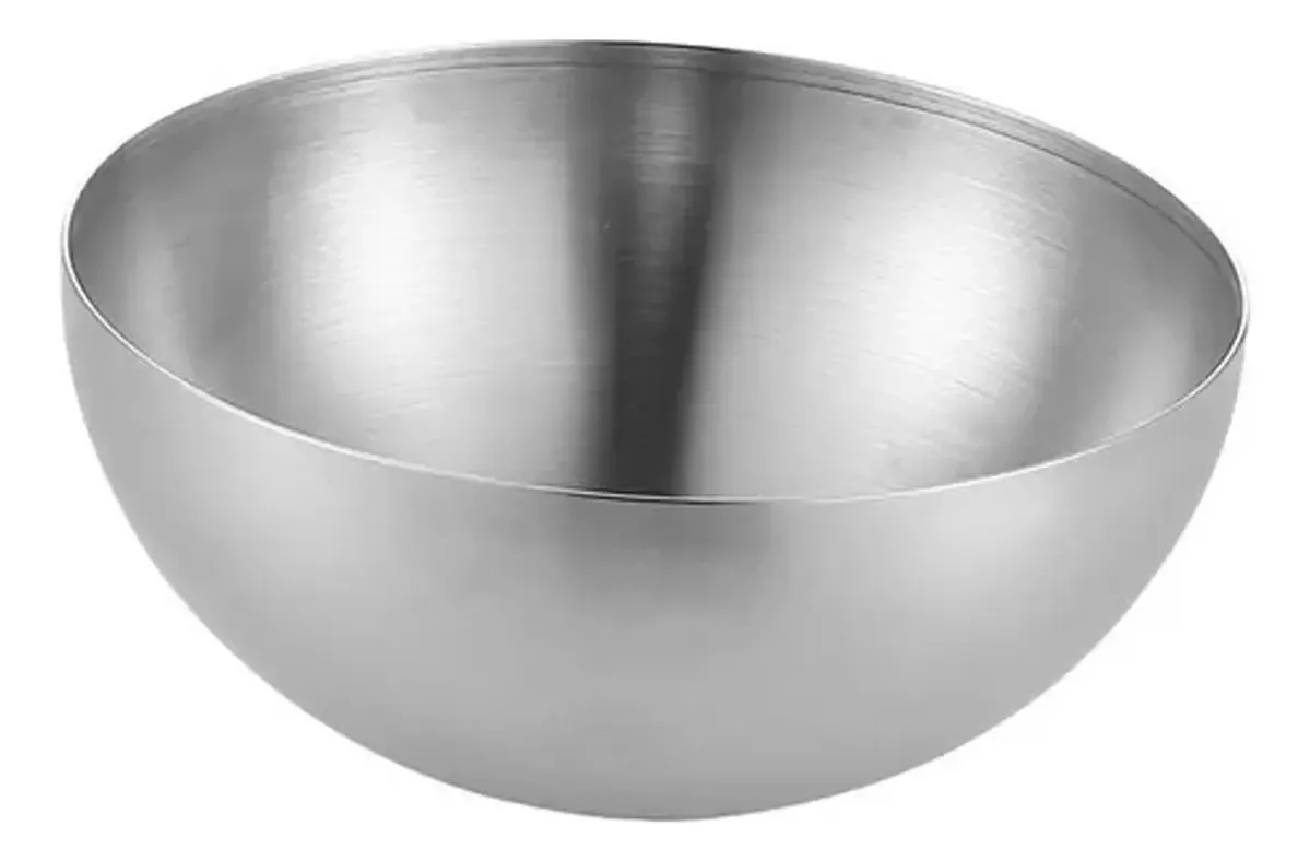 Tigelas De Metal Tigelas De Sopa Lisas Argent 15cm Cor Cinza