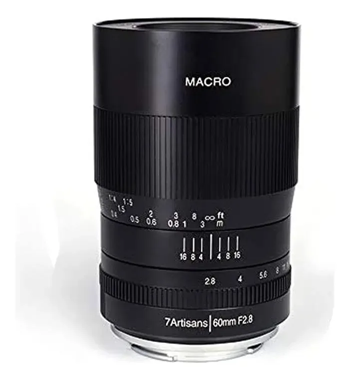 7artisans - Lente macro fotoelétrica de 60 mm F/2.8 para Canon EOS-RF
