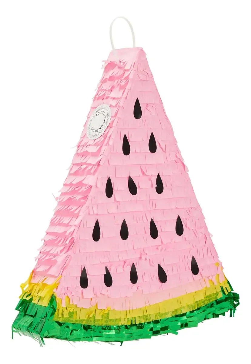 Piñata grande de melancia Juvale