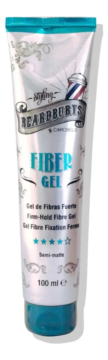 Gel Fixação Forte Fiber Beardburys
