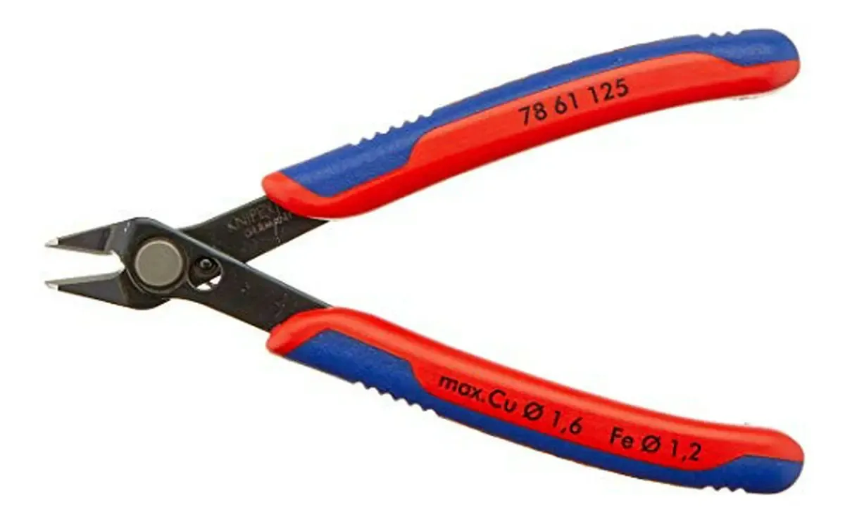 Alicate de precisão Knipex para eletrônicos