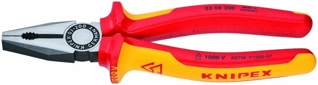 Knipex 03 08 200 Sba Alicates De Combinacion Aislado 10